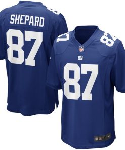 Alternative view of Sterling Shepard New York Giants Nike Player Jersey - Royal