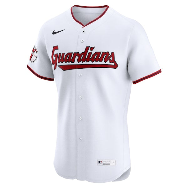 Jos¨¦ Ram¨ªrez Cleveland Guardians Nike Home Elite Jersey - White - Image 2
