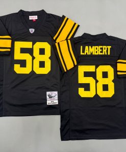 Jack LambertPittsburgh Steelers Authentic Throwback Retired Player Jersey