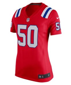 Alternative view of Mike Vrabel New England Patriots Nike Women's Retired Game Jersey - Red