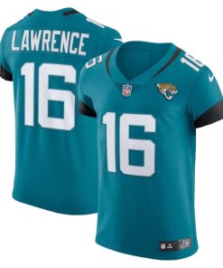 Trevor Lawrence Jacksonville Jaguars Nike Vapor Elite Jersey - Teal/Black