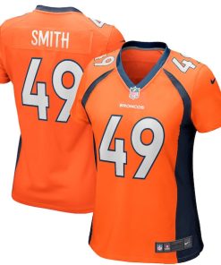 Dennis Smith Denver Broncos Nike Women's Game Retired Player Jersey - Orange