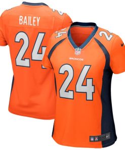 Champ Bailey Denver Broncos Nike Women's Game Retired Player Jersey - Orange/Navy