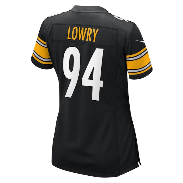 Dean Lowry Pittsburgh Steelers Nike Women's Game Jersey - Black - Image 3