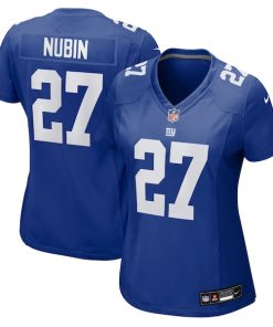 Tyler Nubin New York Giants Nike Women's Team Game Jersey -  Royal