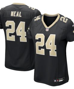 Devin Neal New Orleans Saints Nike Women's Team Game Jersey -  Black