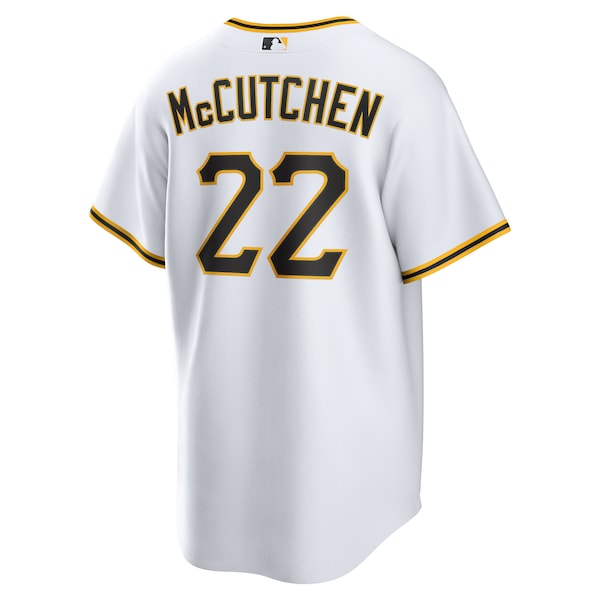 Andrew McCutchen Pittsburgh Pirates Nike Replica Player Jersey - White - Image 3