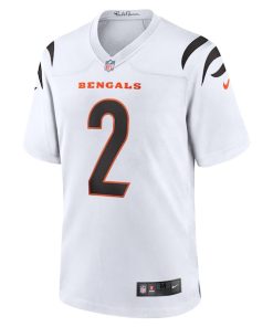 Alternative view of Evan McPherson Cincinnati Bengals Nike Game Player Jersey - White