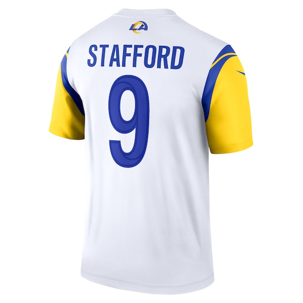 Matthew Stafford Los Angeles Rams Nike Legend Jersey - White/Royal - Image 4