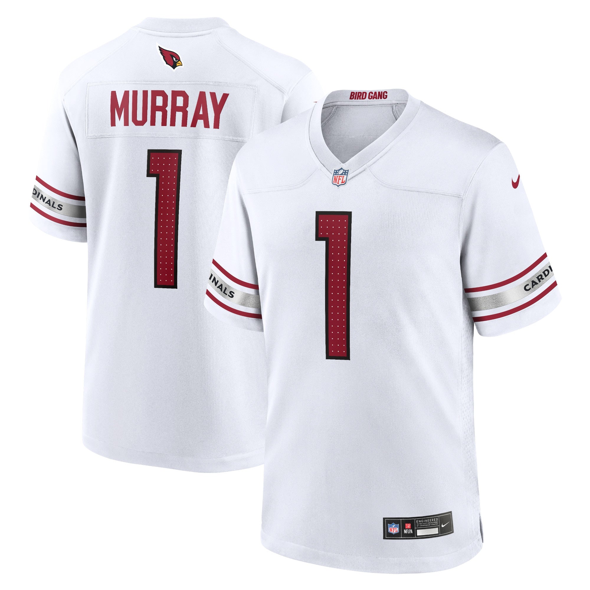 Kyler Murray Arizona Cardinals Nike Game Player Jersey - Cardinal/White - Image 5