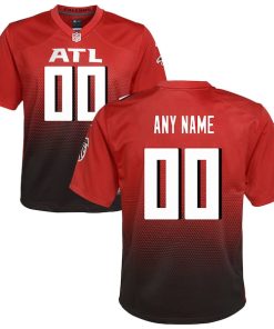 Atlanta Falcons Nike Youth Alternate Custom Game Jersey - Red