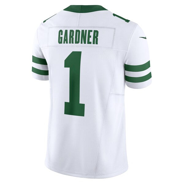 Ahmad Sauce Gardner New York Jets Nike Vapor F.U.S.E. Limited Jersey - Legacy White/Black - Image 4