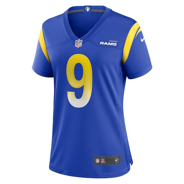 Matthew Stafford Los Angeles Rams Nike Women's Game Jersey - Royal/White - Image 3