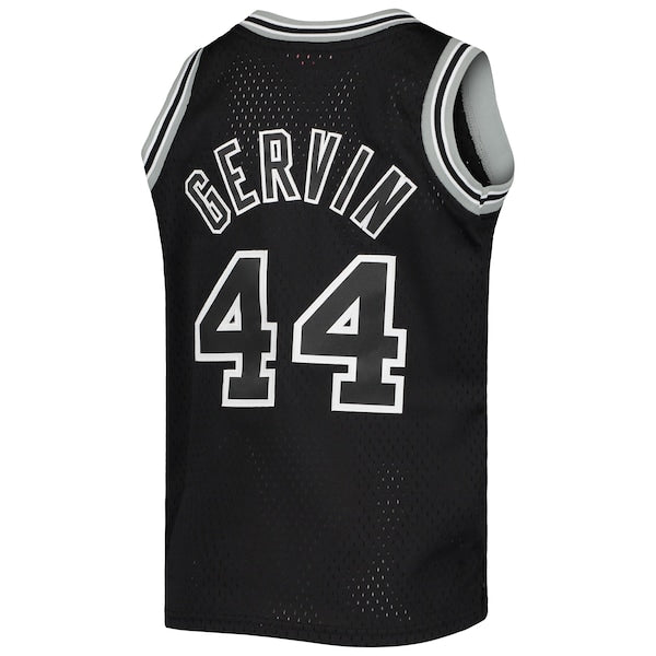 George Gervin San Antonio Spurs Youth 1978/79 Hardwood Classics Swingman Jersey - Black - Image 3