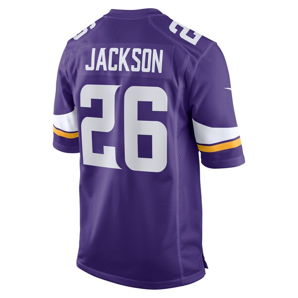 Theo Jackson Minnesota Vikings Nike Game Jersey - Purple - Image 3