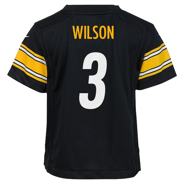 Russell Wilson Pittsburgh Steelers Nike Toddler Game Jersey - Black - Image 3
