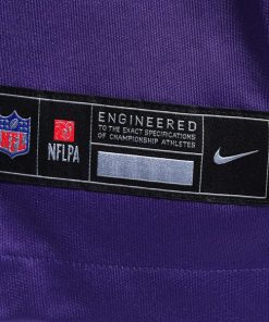 Alternative view of Brett Rypien Minnesota Vikings Nike Team Game Jersey -  Purple