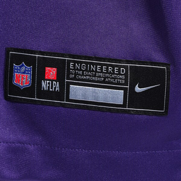 Jordan Mason Minnesota Vikings Nike Team Game Jersey - Purple - Image 6