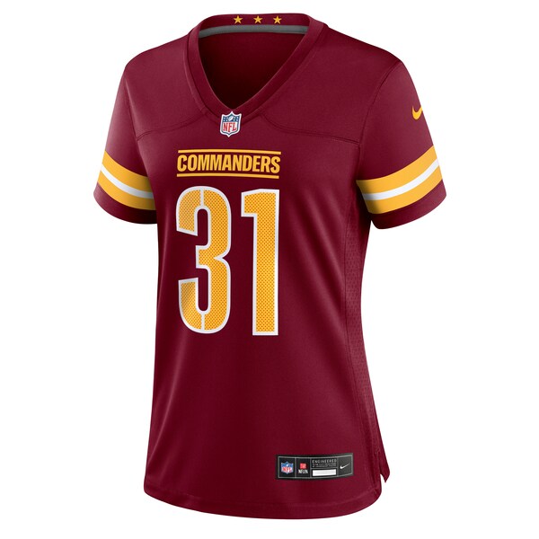 Jonathan Jones Washington Commanders Nike Women's Team Game Jersey - Burgundy - Image 2