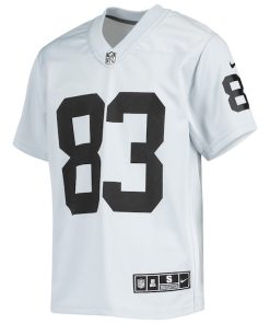 Alternative view of Darren Waller Las Vegas Raiders Nike Youth Inverted Team Game Jersey - Silver