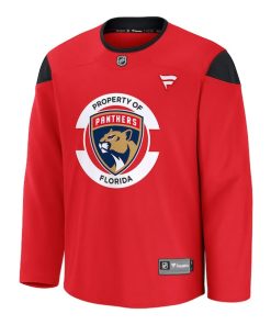 Alternative view of Florida Panthers  Home Practice Jersey - Red