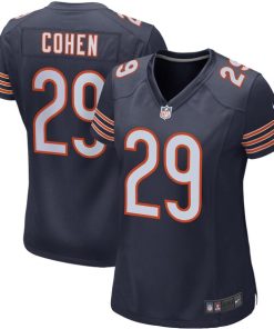 Tarik Cohen Chicago Bears Nike Women's Game Player Jersey - Navy