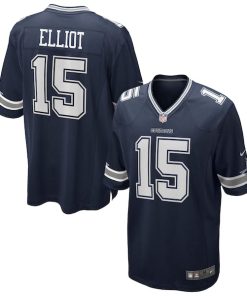 Ezekiel Elliott Dallas Cowboys Nike Team Game Jersey - Navy