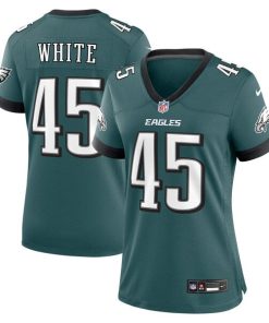 Devin White Philadelphia Eagles Nike Women's Game Jersey - Midnight Green