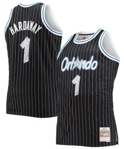 Penny Hardaway Orlando Magic Big & Tall 1994/95 NBA 75th Anniversary Diamond Swingman Jersey - Black