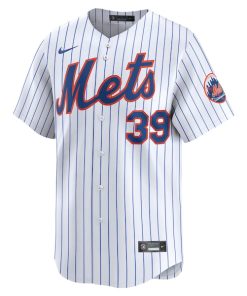 Alternative view of Edwin Diaz New York Mets Nike Home Limited Player Jersey - White