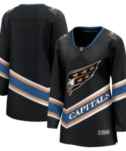 Washington Capitals  Women's Alternate 50th Anniversary Breakaway Jersey - Black