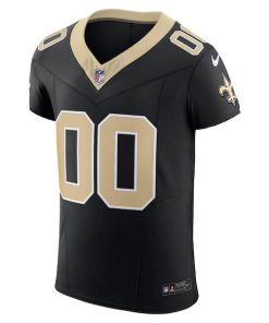 Alternative view of New Orleans Saints Nike Vapor F.U.S.E. Elite Custom Jersey - Black