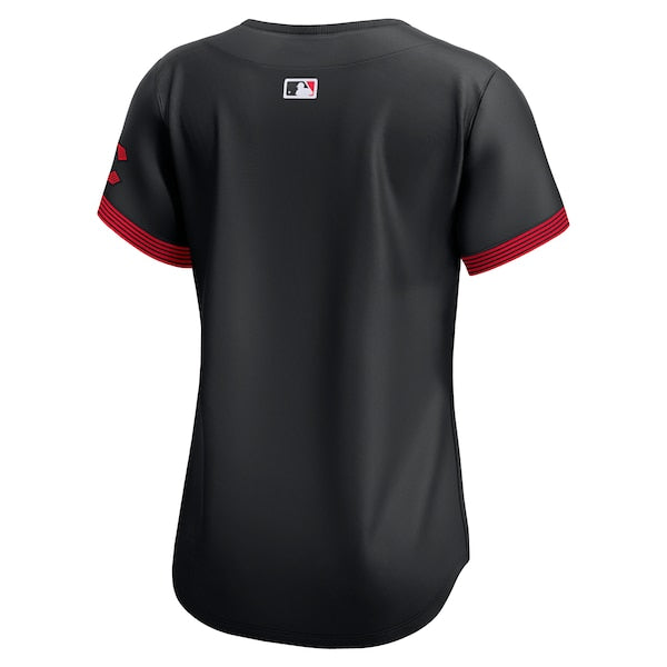 Cincinnati Reds Nike Women's City Connect Elite Jersey - Black - Image 3