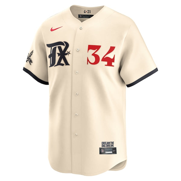 Nolan Ryan Texas Rangers Nike City Connect Limited Player Jersey - Natural - Image 2