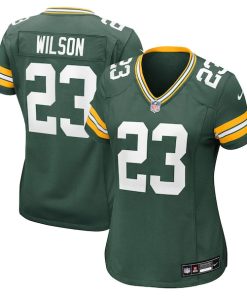 Emanuel Wilson Green Bay Packers Nike Women's Team Game Jersey -  Green