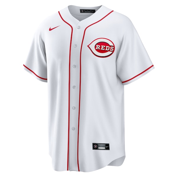 Gavin Lux Cincinnati Reds Nike Home Replica Jersey - White - Image 2