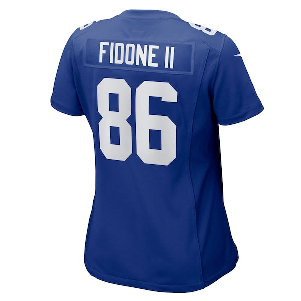 Thomas Fidone II New York Giants Nike Women's Team Game Jersey - Royal - Image 3