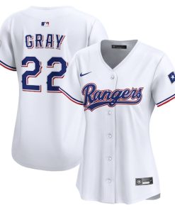 Jon Gray Texas Rangers Nike Women's Home Limited Player Jersey - White
