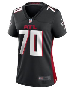 Alternative view of Jake Matthews Atlanta Falcons Nike Women's Game Jersey - Black