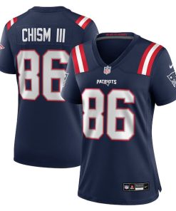 Efton Chism III New England Patriots Nike Women's Team Game Jersey -  Navy