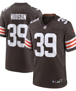Khaleke Hudson Cleveland Browns Nike Team Game Jersey -  Brown