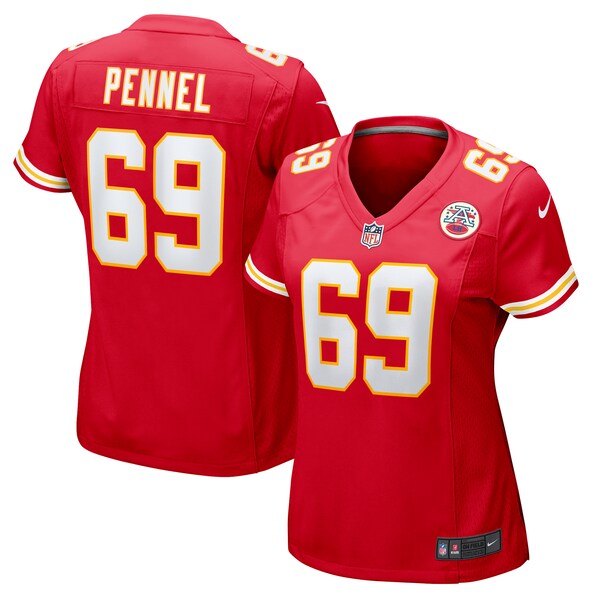 Mike Pennel Kansas City Chiefs Nike Women's Game Jersey - Red - Image 2
