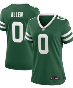 Braelon Allen New York Jets Nike Women's Game Jersey - Legacy Green