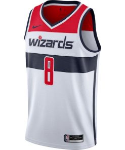 Alternative view of Rui Hachimura Washington Wizards Nike 2020/21 Swingman Jersey - White - Association Edition