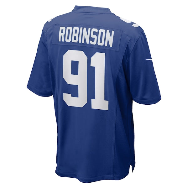 A'Shawn Robinson New York Giants Nike Team Game Jersey - Royal - Image 3