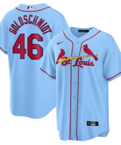 Paul Goldschmidt St. Louis Cardinals Nike Alternate Replica Player Name Jersey - Light Blue