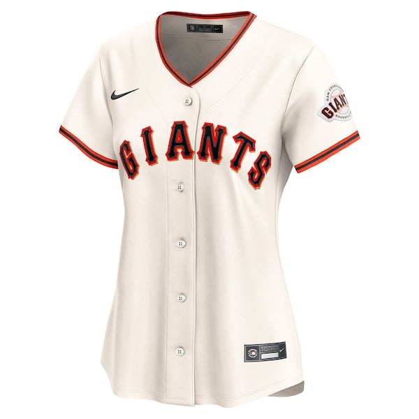 Rafael Devers San Francisco Giants Nike Women's Home Limited Player Jersey - Cream - Image 2