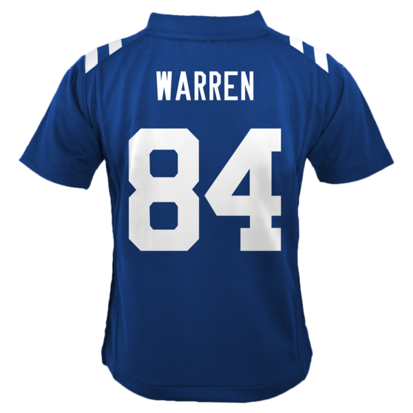 Tyler Warren Indianapolis Colts Nike Preschool Team Game Jersey - Royal - Image 3