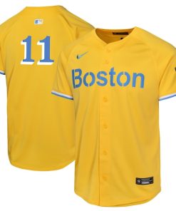 Rafael Devers Boston Red Sox Nike Youth City Connect Limited Player Jersey - Gold