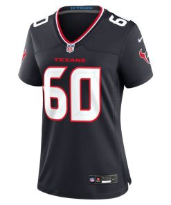 Alternative view of Dieter Eiselen Houston Texans Nike Women's Team Game Jersey -  Navy